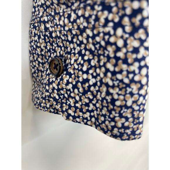 Bugatchi Julian Abstract Print Button Down Shirt Large - Picture 4 of 9